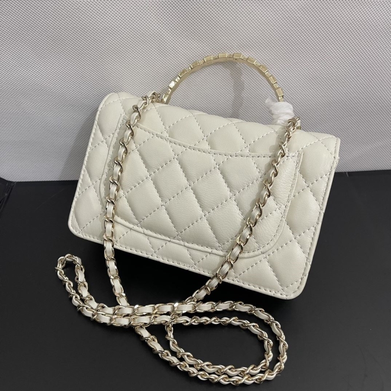 Ch**el top handle bags